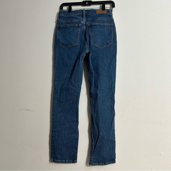 Madewell The Perfect Vintage Straight Leg High Rise Jeans in Haight Wash Size 27 - Picture 5 of 12